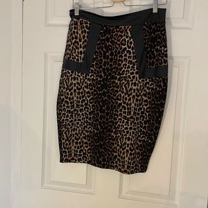 Fashion to figure cheetah skirt